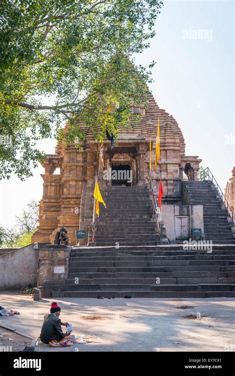 Hindu Temple In Khajuraho Madhya Pradesh India Stock Photo Alamy