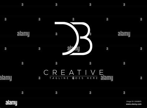 Letter Db Bd D B Abstract Initial Monogram Letter Alphabet Logo