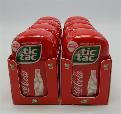 Coca Cola Coke Flavored Tic Tac Limited Edition 8 Packs 34 Oz 200