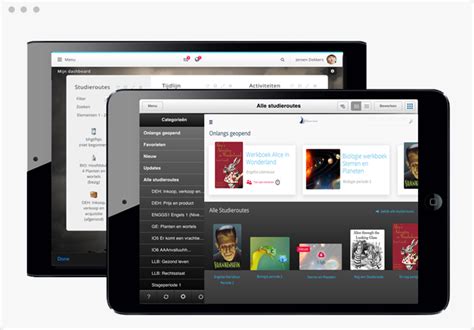 De app geeft op smartphones toegang tot agenda, postkantoor. Add-ons | cumlaude Learning