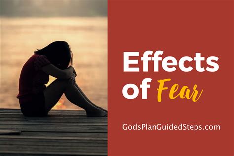 Effects Of Fear On The Body And Life Gods Plan Guided Steps