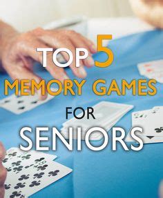 They are interactive, and can be played on desktop computers. 11 Inspiring Memory Games for Seniors images | Elderly ...