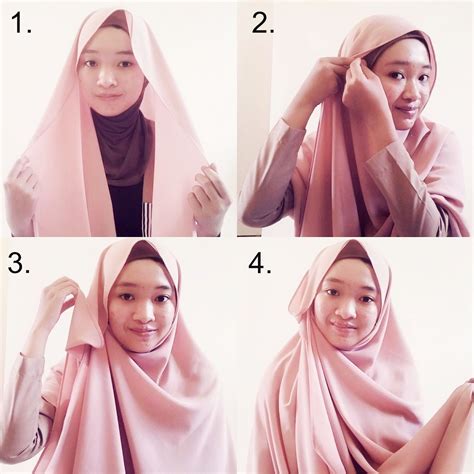 Tutorial Hijab Pashmina Simple Syar I Stylish Hijab