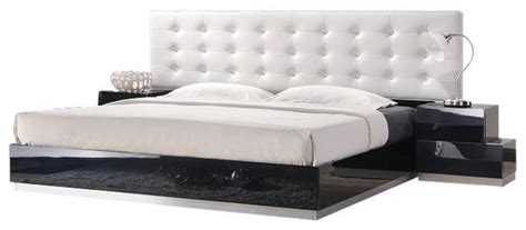 Whether it's cozy or spacious, bright or subdued, target stocks all the bedroom furniture you need. J&M Milan Contemporary Black Lacquer High-gloss Platform ...