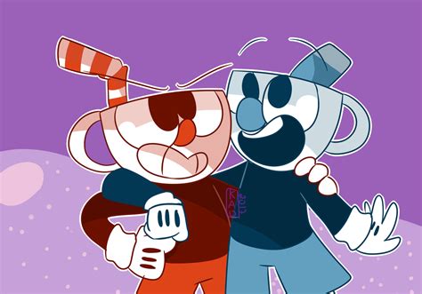Cuphead And Mugman By Kaotticc On Deviantart
