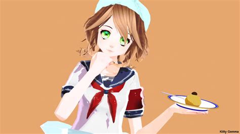 Mmd Yandere Simulator Amai Odayaka By Kittygemmaspeck On Deviantart