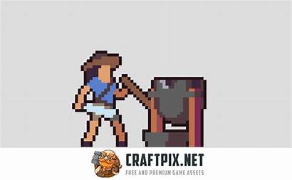 Pixel Mining Pack Animation Craftpix Demo