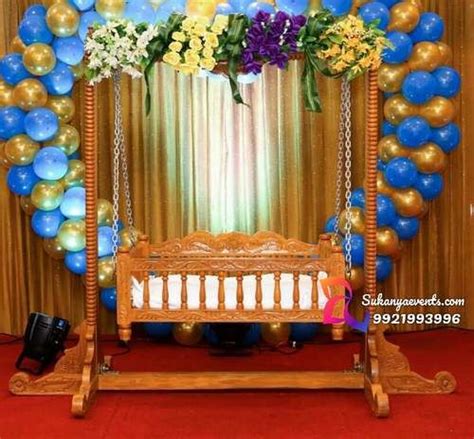 Naming Ceremony Decoration Cradle Decoration Baby Shower Naming