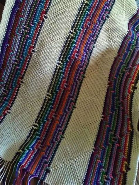 Crochet Navajo Indian Diamond Patterns Crochet Blanket