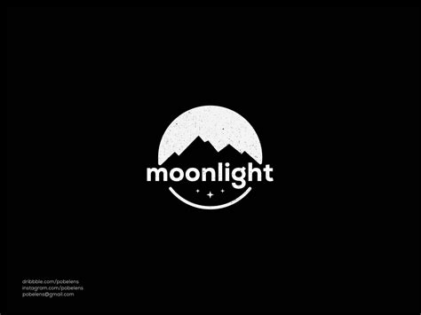 Moonlight Logo By Pobelens On Dribbble