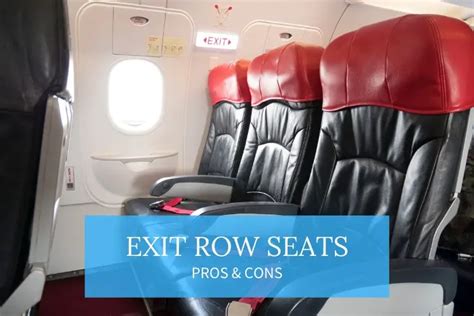 What Are The Pros And Cons Of Exit Row Seats
