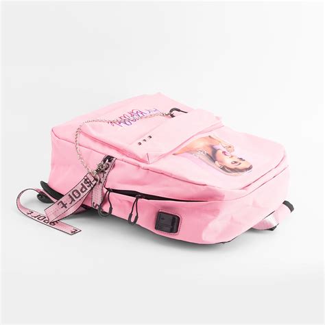 Ariana Grande Backpack With Usb Charging Port College Bag 17 Inch For