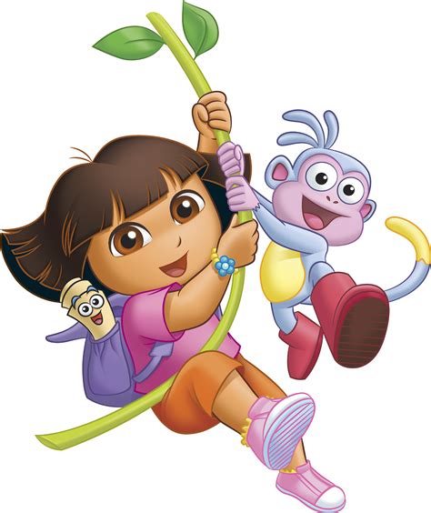 Cartoon Characters Dora The Explorer Png Transparent Background Free