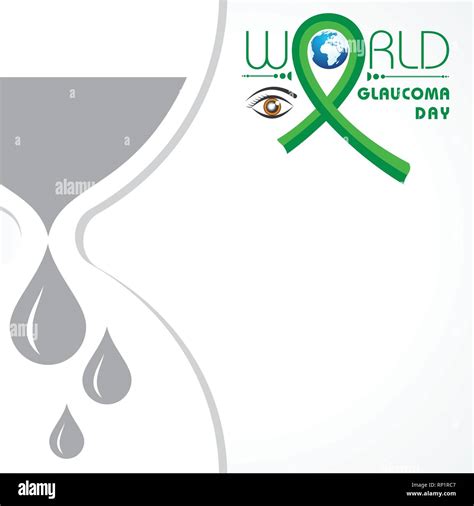 Vector Illustration Of A Background For World Glaucoma Day 12 March