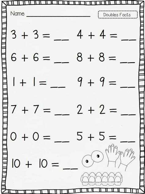 These skip counting worksheets are great for practicing skip counting for different number series. Flying into First Grade: It's the Doubles baby lets GO ...