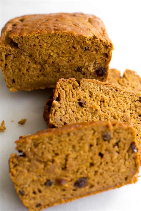 Healthy No Added Sugar Pumpkin Banana Bread Modern Minimalism