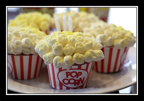 My Popcorn Cupcakes Desserts Food Popcorn Cupcakes