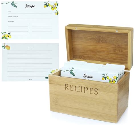 10 Recipe Boxes Thatll Bring Some Nostalgia To Your Kitchen Myrecipes