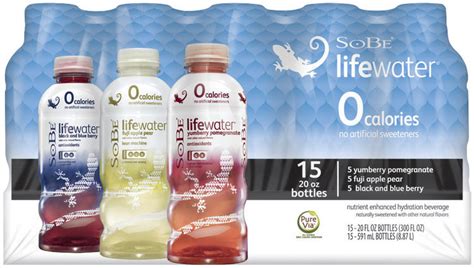 Sobe Lifewater 0 Calorie Variety Pack Reviews 2019