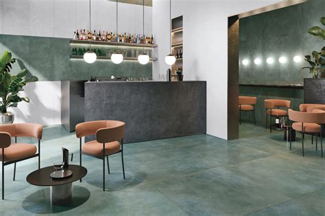 Foil Tile Collection By Ceramiche Refin Interprets The Appearance Of