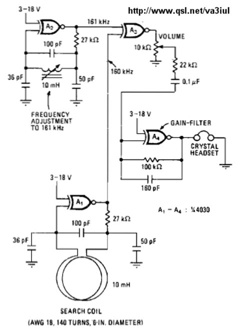 Vlf Metal Detector Circuit Diagram Wiring Diagram And Schematics