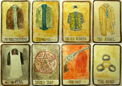 Supernatural Tarot Cards By Eggsnyost On Deviantart