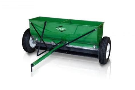 42 Variable Rate Drop Spreader With Tow Hitch And 16 Pneumatic Wheels