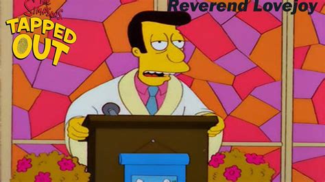 Reverend Lovejoy The Simpsons Tapped Out 8 Youtube