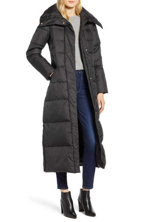 Cole Haan Signature Long Down And Feather Coat Nordstrom