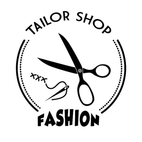 Premium Vector Tailor Shop Concept