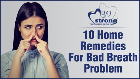 10 Home Remedies For Bad Breath Problem