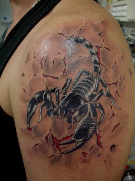 Only if they make radical and very deep changes can they. Tattoo sign of the zodiac Scorpio - BeatTattoo.com