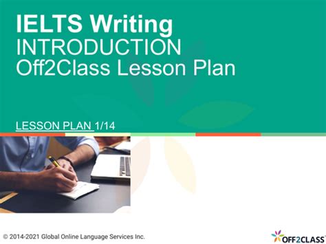 Ielts Introduction To Writing Esl Lesson Plan Teaching Resources