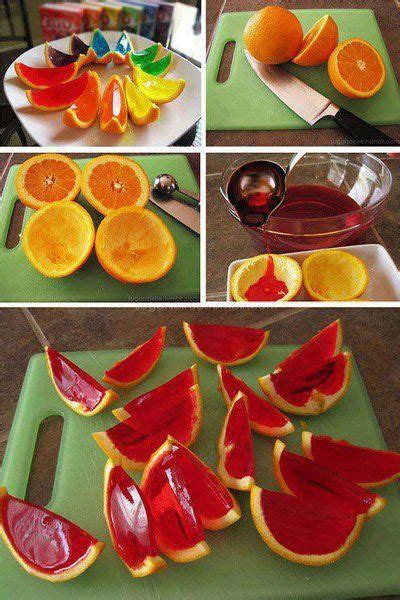 Jelly Fruit Skins With Jelly Awesome Jello Orange Slices Jello
