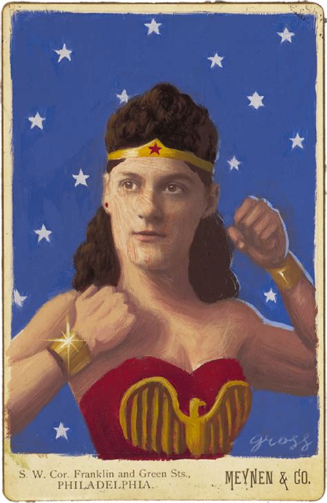 Vintage Super Hero Portraits By Alex Gross