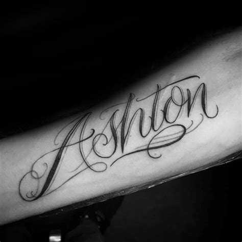 Forearm name tattoos for guys. Top 57 Name Tattoo Ideas 2021 Inspiration Guide