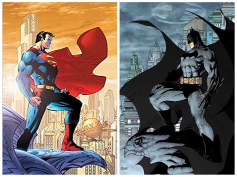 Jim Lees Batmansuperman Companion Pieces Comicbooks