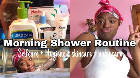 My Morning Shower Routine🌸🚿🧼self Care Hygiene Skincare Body Care