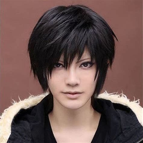 Fashion Anime Anime Handsome Boy Wig Cool Men Cosplay Party Short Hair