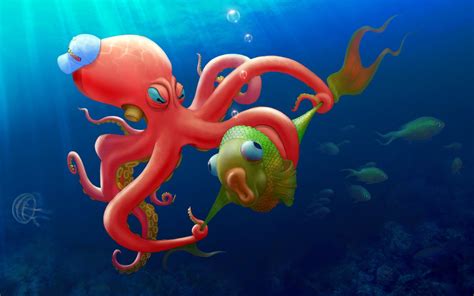 Hd Octopus Wallpaper 70 Images