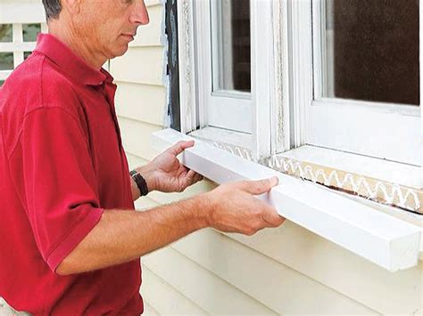 Repair Of Wooden And Concrete Window Sills