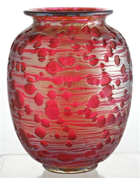 Loetz Art Nouveau Diaspora Vase 14cm Tall Vgc Glass Art Stained Glass Designs Bohemian Glass
