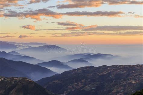 The Famous Hehuan Mountain Of Taiwan Stock Photo Image Of Adventure