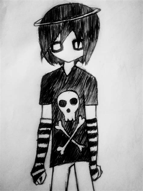 How To Draw An Emo Boy Kelle Granville
