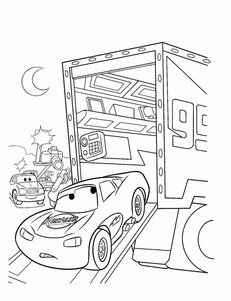 Pull out your crayons and get ready: Free How To Draw Mack From Cars, Download Free Clip Art ...