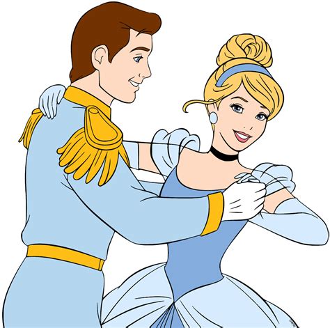 Cinderella And Prince Charming Clip Art Images Disney Clip Art Galore