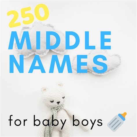250 Unique Middle Names For Boys Wehavekids