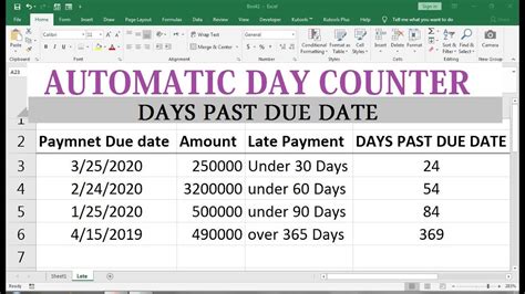 How To Calculate Days In Excel Youtube