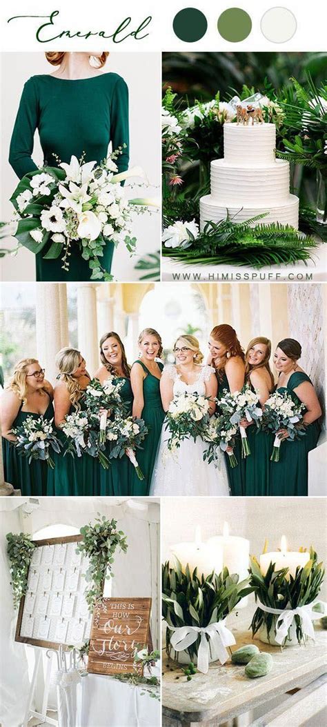 Emerald Wedding Colors Emerald Green Weddings Green Wedding Colors