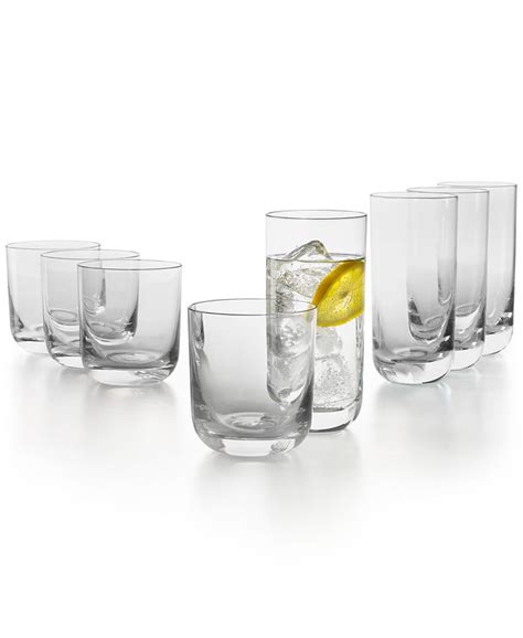 Hotel Collection Tumbler Glasses Set Of 8 Created For Macy S And Reviews Glassware And Drinkware
